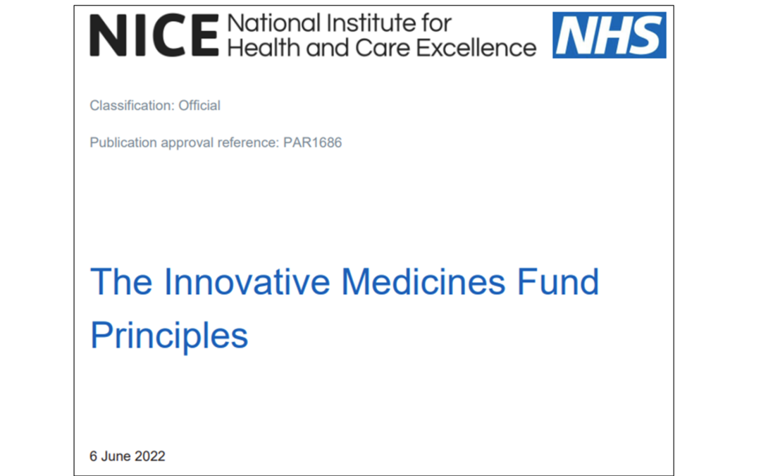 The Innovative Medicines Fund is now available to fast-track non-cancer medicines recommended with managed access