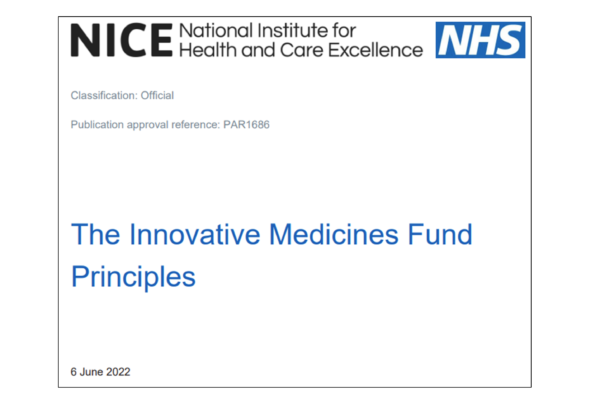The Innovative Medicines Fund is now available to fast-track non-cancer medicines recommended with managed access
