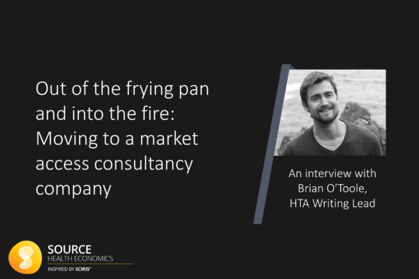Out of the frying pan and into the fire: Moving to a market access consultancy company