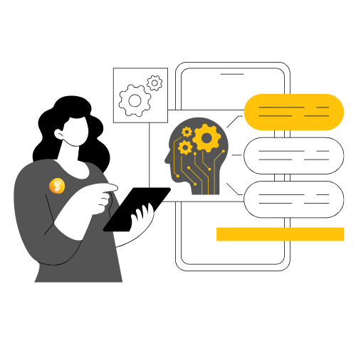 AI efficiency with expert oversight